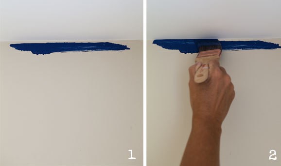 Cómo pintar una línea perfecta entre la pared y el techo - Decorating & Painting Advice